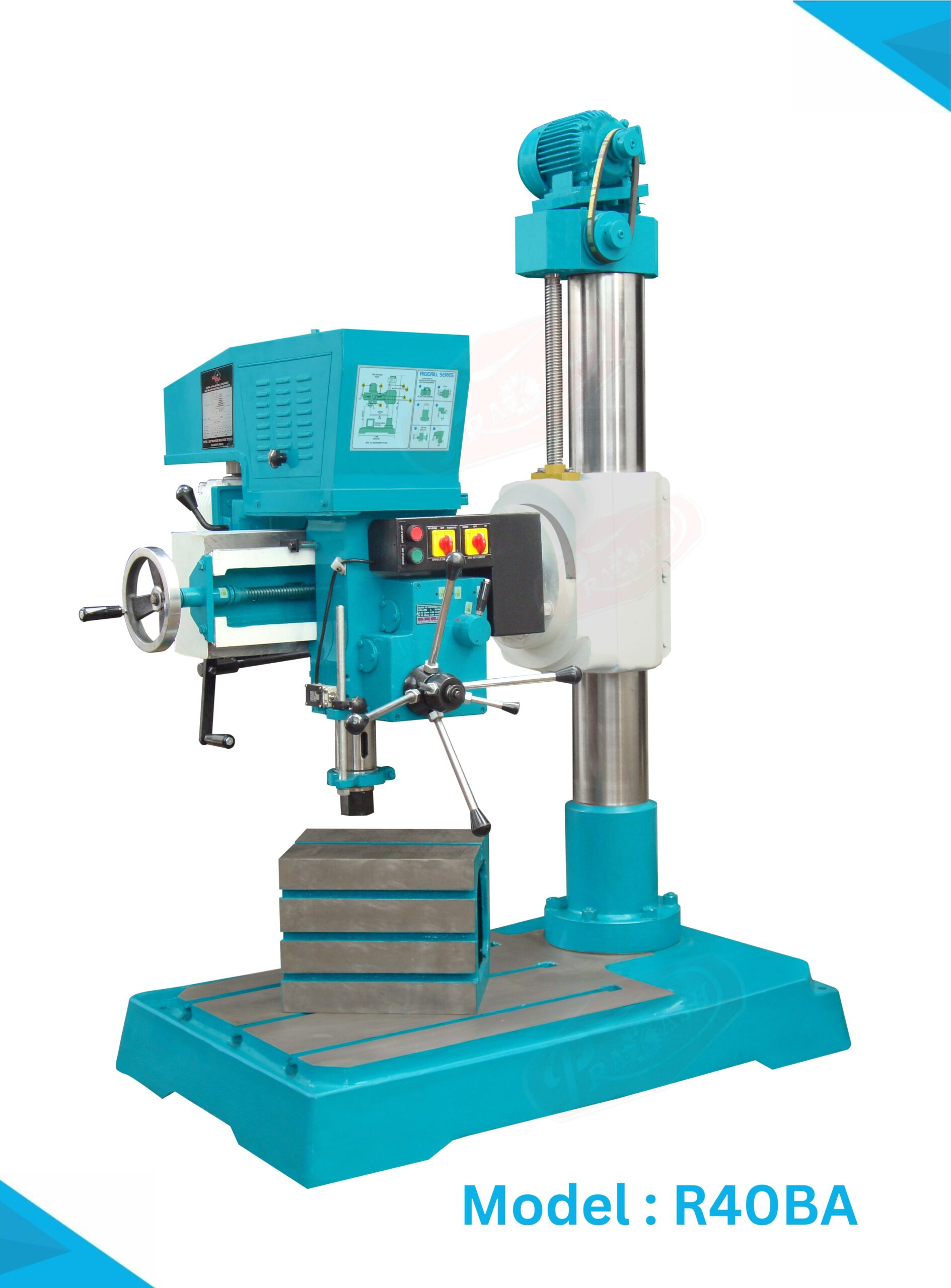 Prakash Engitech Pvt. Ltd. +919429000041 Radial Drill Machine